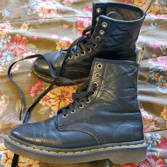 Dr. Martens 8 Eye Boots - Picture 2 of 4